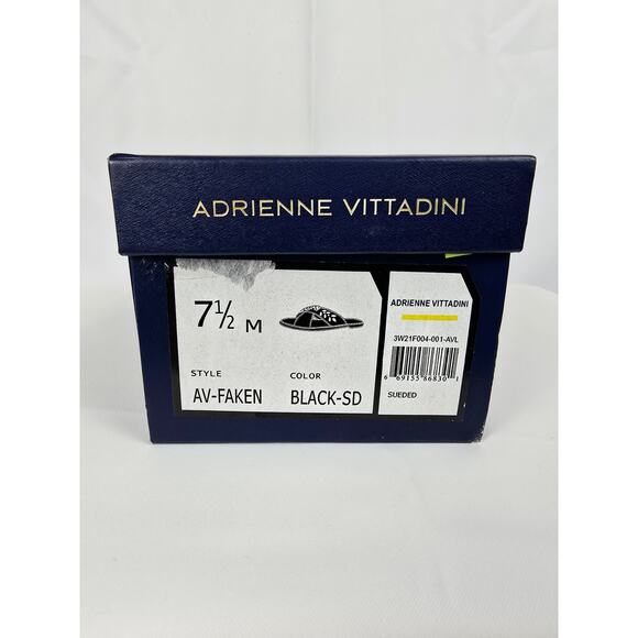 Adrienne Vittadini Sandals 7.5 Tan Brown Jewel Embellished Slide Shoes NWT - Picture 5 of 5